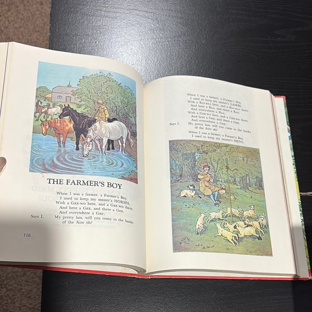 Best-Loved Nursery Rhymes and Songs Book Vintage Hardcover book - Picture 8 of 12